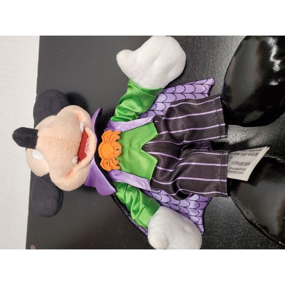 11 Inch Disney Parks Vampire Mickey Mouse Plush - Picture 6 of 9